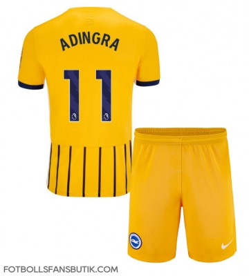 Brighton Simon Adingra #11 Replika Bortatröja Barn 2024-25 Kortärmad (+ Korta byxor)